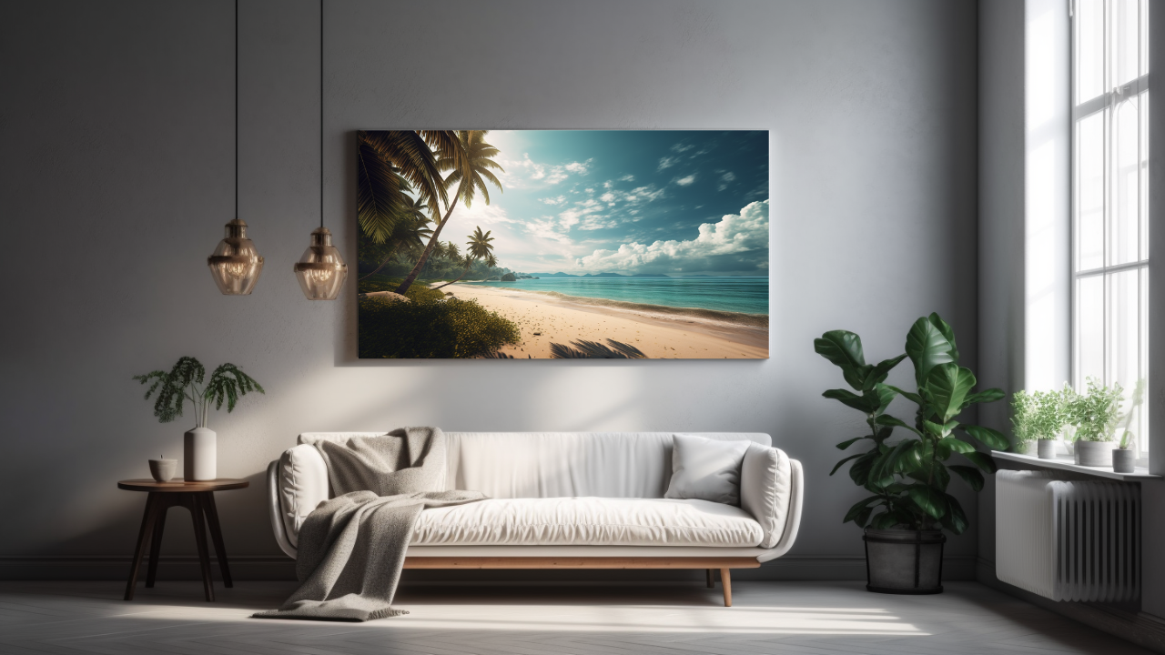 Obraz – Thajská pláž Príroda – AiArt 16:9