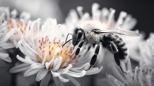 Obraz –  Včielka I Príroda – AiArt 16:9